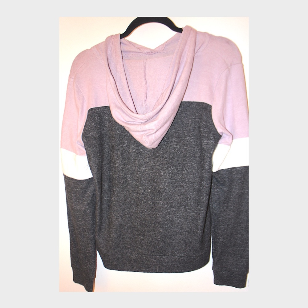 $7 sale Hippie Rose soft hoodie sweater size M - Picture 3 of 4